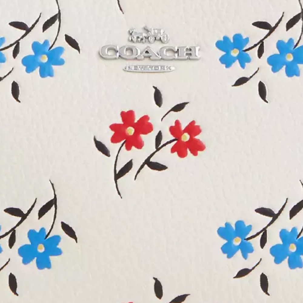 Coach Nolita 19 With Floral Print nwt in packaging - Picture 4 of 6